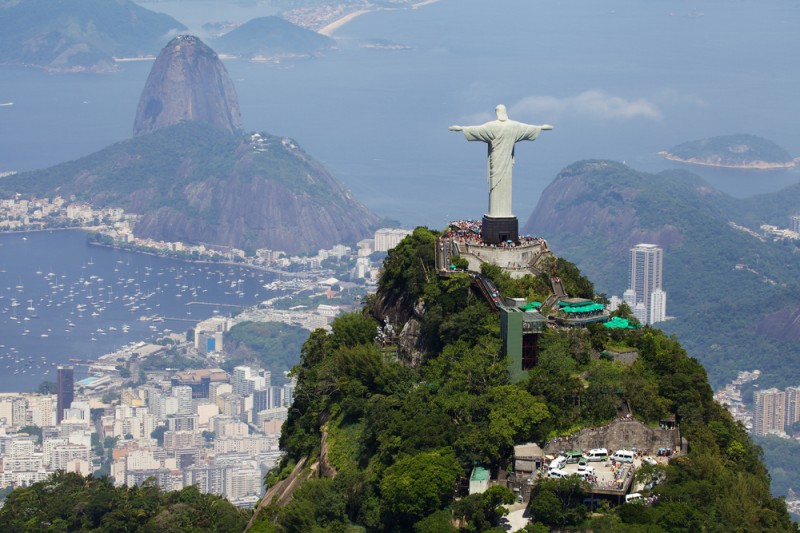 Christ Redeemer and Corcovado Mountain