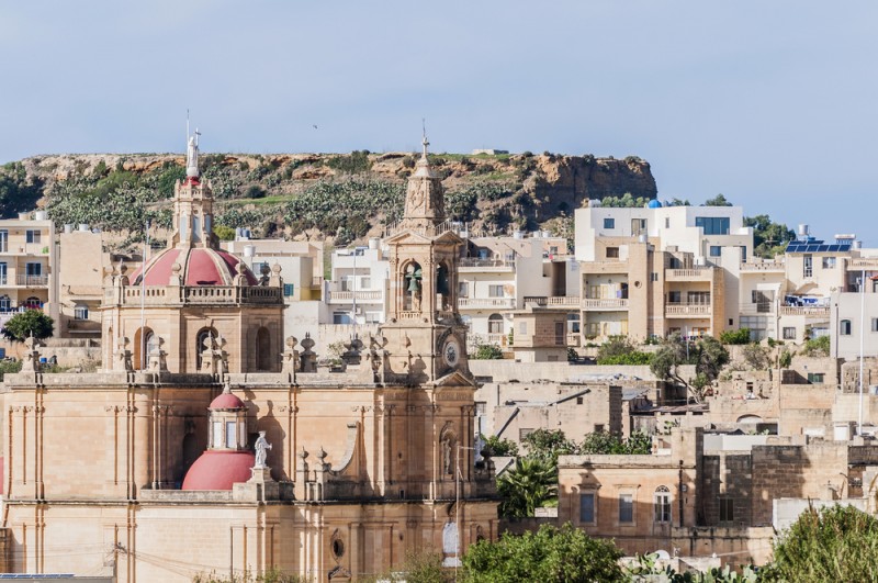 Parish Church in Rabat (Victoria) located on the Island of Gozo
