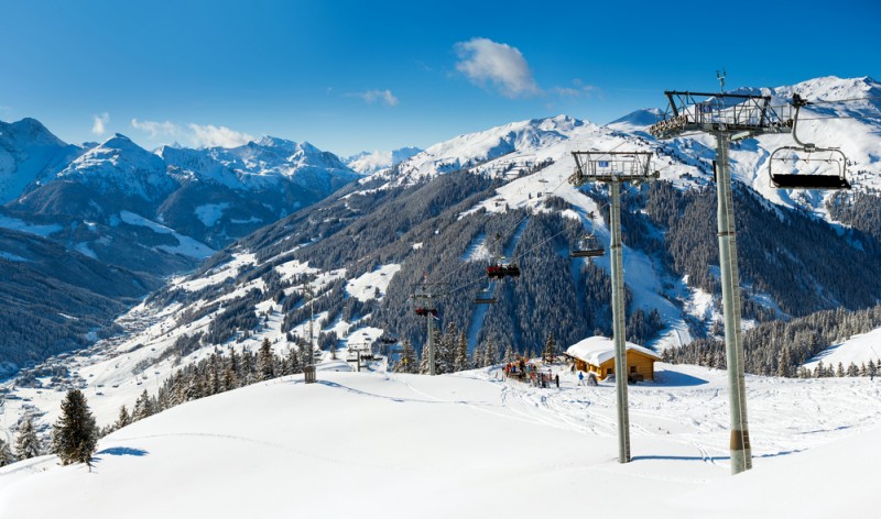 ski resort Zell am Ziller, Tirol, Austria
