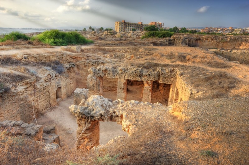 Королевские гробницы Пафос Кипр