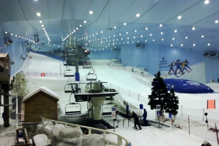 Горнолыжный комплекс Ski Dubai в Дубае