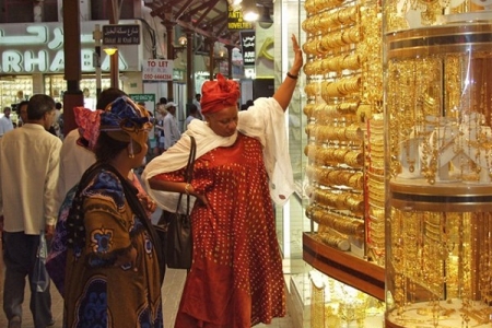 Золотой рынок Дубая в Дубае
