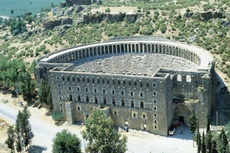 Древний город Аспендос в Белеке