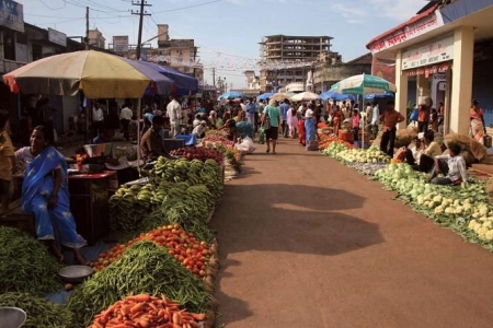 Рынок в Мапуса