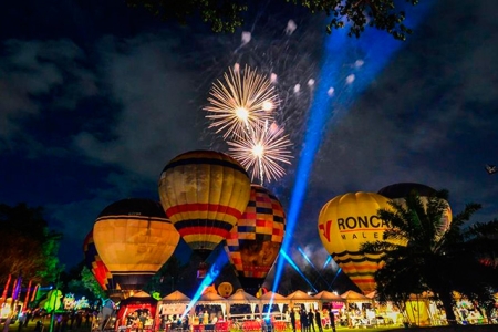 Фестиваль воздушных шаров проходит в Таиланде